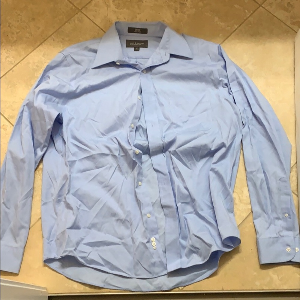Croft & Barrow Dress Shirt Blue Men’s 36 16.5